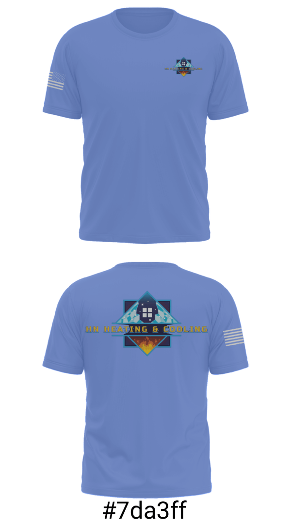 Short Sleeve Performance Shirt, HN Heating & Cooling, , Teamtime, Team time, sublimation, custom sports apparel, team uniforms, spirit wear, spiritwear, sports uniforms, custom shirts, team store, custom team store, fundraiser sports, apparel fundraiser