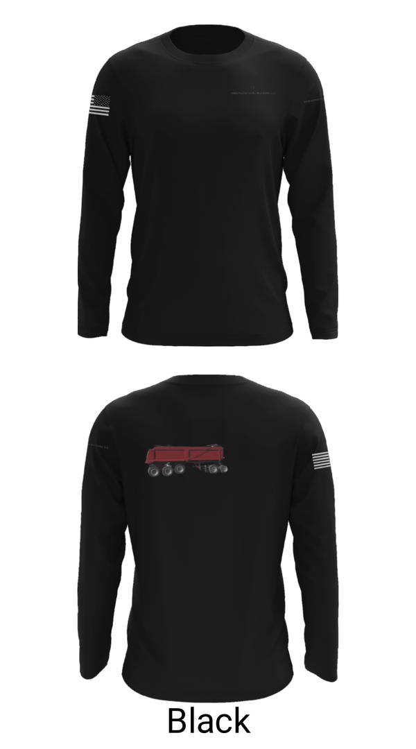 Long Sleeve Performance Shirt, Jabien & Payton trucking LLC, , Teamtime, Team time, sublimation, custom sports apparel, team uniforms, spirit wear, spiritwear, sports uniforms, custom shirts, team store, custom team store, fundraiser sports, apparel fundraiser