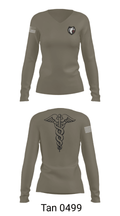 8 Psychological Operations Group (Airborne) 92417947 Women's Long Sleeve V-neck Shirt - 39