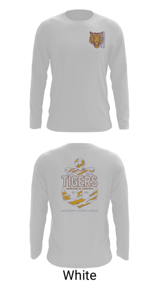Long Sleeve Performance Shirt, Southside Middle School, Spirit Store, Teamtime, Team time, sublimation, custom sports apparel, team uniforms, spirit wear, spiritwear, sports uniforms, custom shirts, team store, custom team store, fundraiser sports, apparel fundraiser