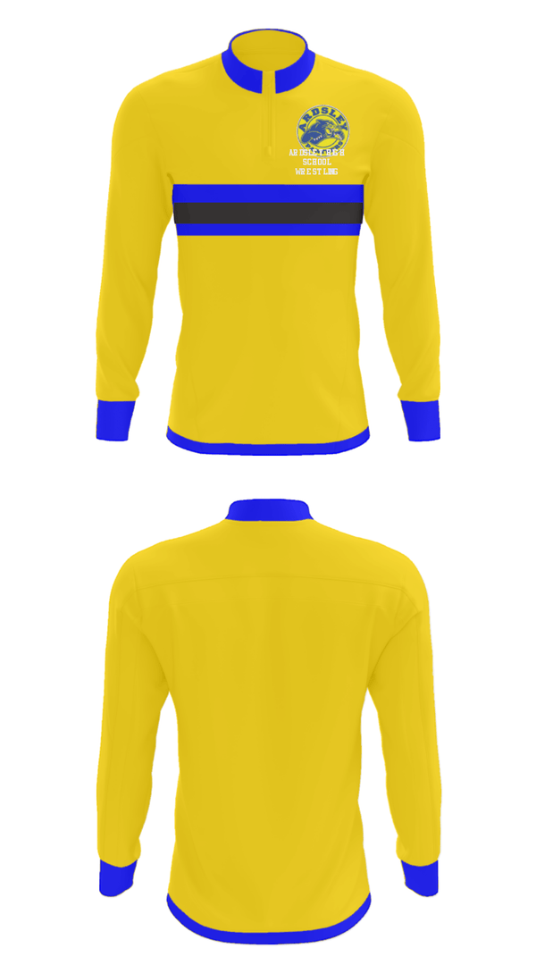 Quarter Zip Jacket, Ardsley High School Wrestling, Wrestling, Teamtime, Team time, sublimation, custom sports apparel, team uniforms, spirit wear, spiritwear, sports uniforms, custom shirts, team store, custom team store, fundraiser sports, apparel fundraiser