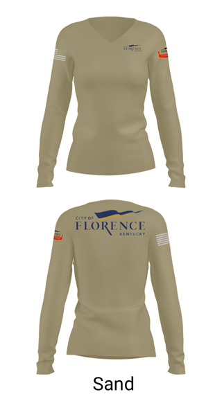 Women's Long Sleeve Vneck Shirt, , Fire Department, Teamtime, Team time, sublimation, custom sports apparel, team uniforms, spirit wear, spiritwear, sports uniforms, custom shirts, team store, custom team store, fundraiser sports, apparel fundraiser
