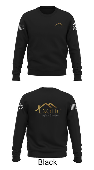 Exotic home designs 63002040 Crew Neck Sweatshirt - 9