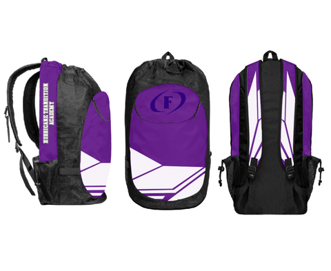 Gear Bag, Hurricane Transition Academy, Spirit Store, Teamtime, Team time, sublimation, custom sports apparel, team uniforms, spirit wear, spiritwear, sports uniforms, custom shirts, team store, custom team store, fundraiser sports, apparel fundraiser