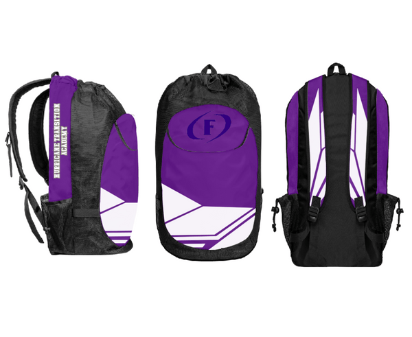 Gear Bag, Hurricane Transition Academy, Spirit Store, Teamtime, Team time, sublimation, custom sports apparel, team uniforms, spirit wear, spiritwear, sports uniforms, custom shirts, team store, custom team store, fundraiser sports, apparel fundraiser
