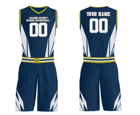 Womens Reversible Basketball Jersey, Palmer Trinity School Basketball, Women's Basketball, Teamtime, Team time, sublimation, custom sports apparel, team uniforms, spirit wear, spiritwear, sports uniforms, custom shirts, team store, custom team store, fundraiser sports, apparel fundraiser
