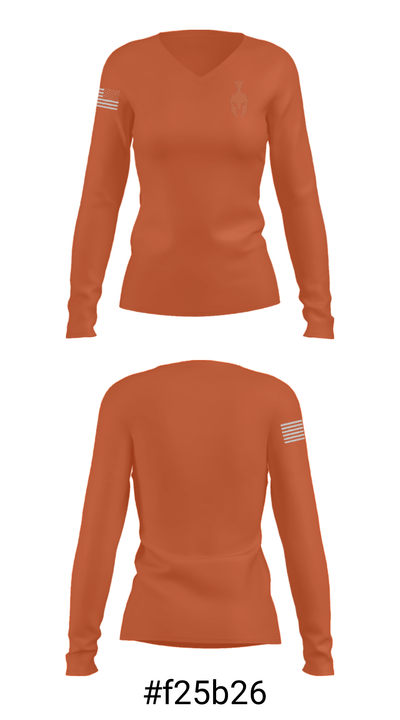 Eastside Pride Wrestling Club 20665688 Women's Long Sleeve V-neck Shirt - 20