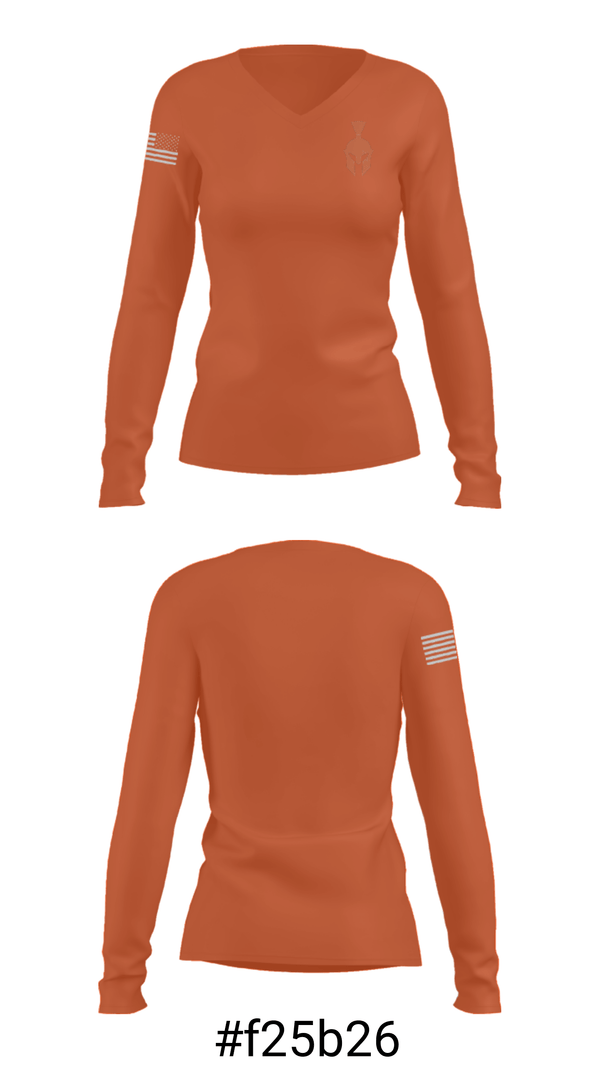 Women's Long Sleeve Vneck Shirt, Eastside Pride Wrestling Club, Wrestling, Teamtime, Team time, sublimation, custom sports apparel, team uniforms, spirit wear, spiritwear, sports uniforms, custom shirts, team store, custom team store, fundraiser sports, apparel fundraiser