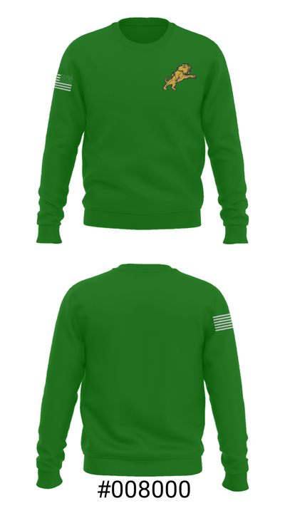 Louisa County High School Wrestling 29530627 Crew Neck Sweatshirt - 16