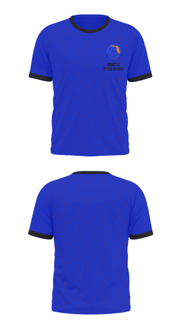 Short Sleeve Performance Shirt, Gracie Fishhawk, Wrestling, Teamtime, Team time, sublimation, custom sports apparel, team uniforms, spirit wear, spiritwear, sports uniforms, custom shirts, team store, custom team store, fundraiser sports, apparel fundraiser