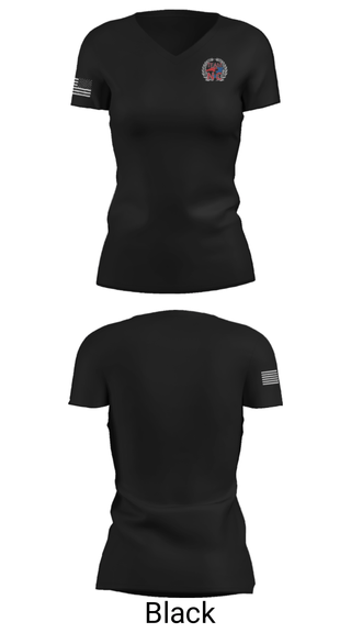 Women's Short Sleeve Vneck Shirt, North Carolina Usa Wrestling, Wrestling, Teamtime, Team time, sublimation, custom sports apparel, team uniforms, spirit wear, spiritwear, sports uniforms, custom shirts, team store, custom team store, fundraiser sports, apparel fundraiser
