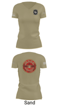 HSM-74 19793047 Women's Short Sleeve V-neck Shirt - 44