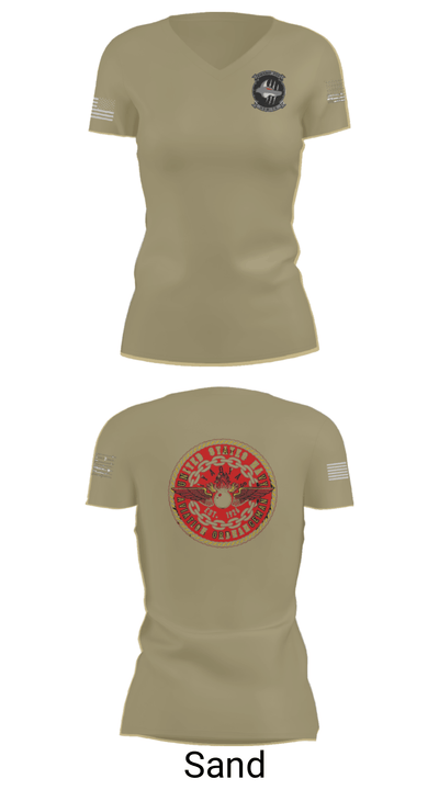 HSM-74 19793047 Women's Short Sleeve V-neck Shirt - 44