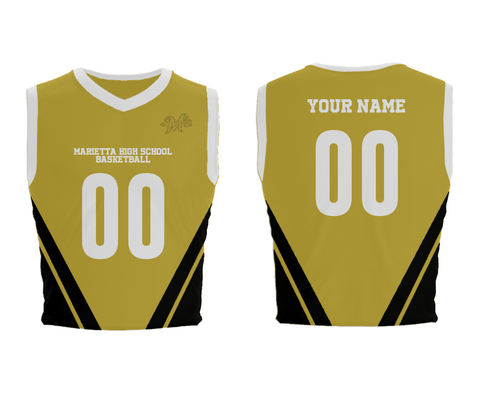 Mens Basketball Jersey, Marietta High School Basketball, Women's Basketball, Teamtime, Team time, sublimation, custom sports apparel, team uniforms, spirit wear, spiritwear, sports uniforms, custom shirts, team store, custom team store, fundraiser sports, apparel fundraiser