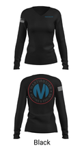 Martirosian Heating and Cooling 67090095 Women's Long Sleeve V-neck Shirt - 13