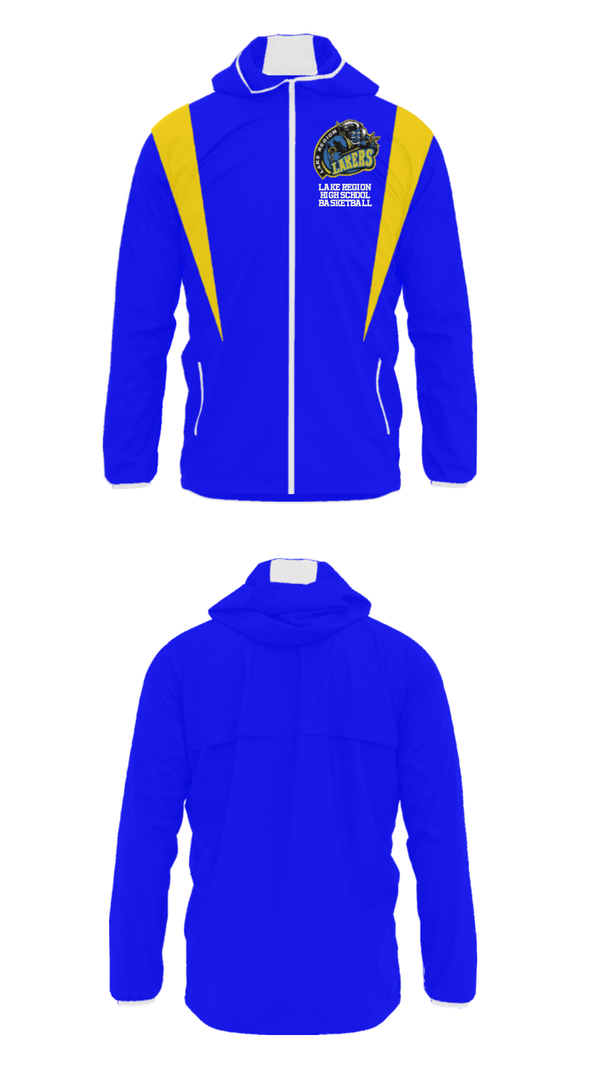Windbreaker, Lake Region High School Basketball, Women's Basketball, Teamtime, Team time, sublimation, custom sports apparel, team uniforms, spirit wear, spiritwear, sports uniforms, custom shirts, team store, custom team store, fundraiser sports, apparel fundraiser
