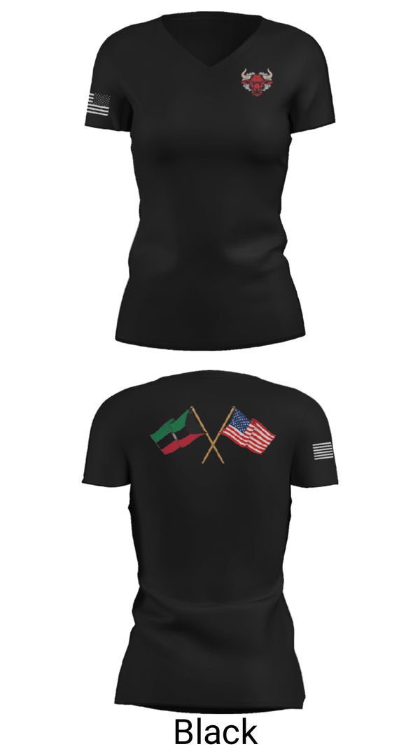 Women's Short Sleeve Vneck Shirt, 802 OD, Army, Teamtime, Team time, sublimation, custom sports apparel, team uniforms, spirit wear, spiritwear, sports uniforms, custom shirts, team store, custom team store, fundraiser sports, apparel fundraiser