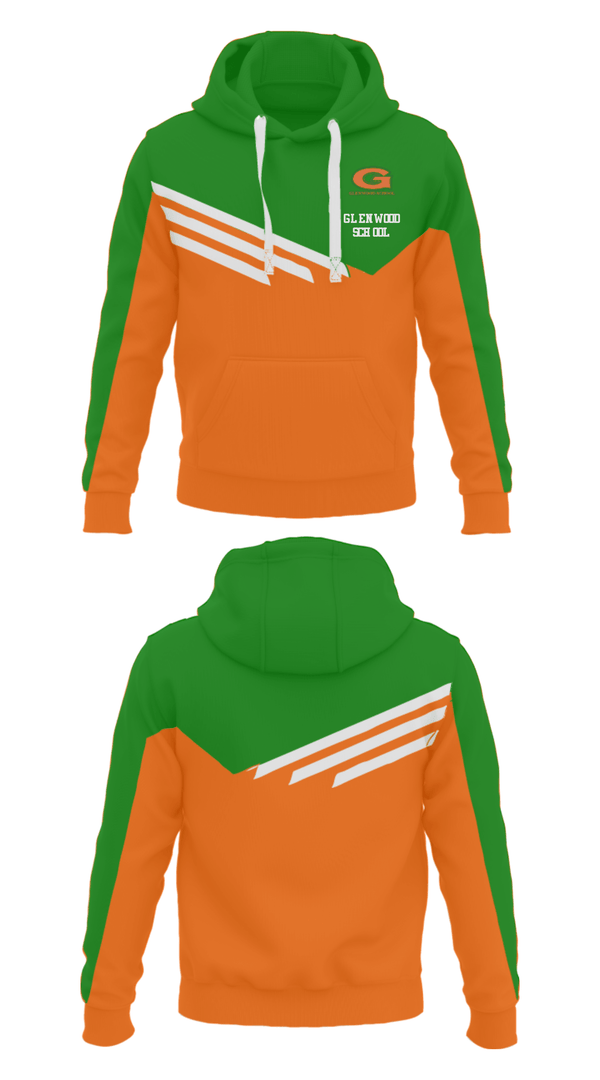 Hoodie, Glenwood School, Spirit Store, Teamtime, Team time, sublimation, custom sports apparel, team uniforms, spirit wear, spiritwear, sports uniforms, custom shirts, team store, custom team store, fundraiser sports, apparel fundraiser