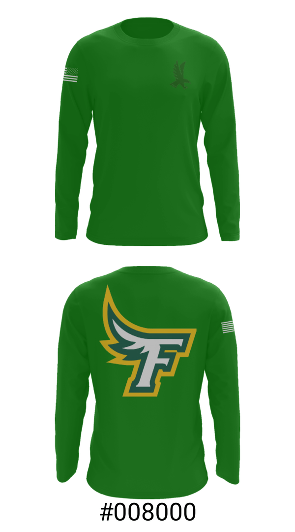 Long Sleeve Performance Shirt, Akron Firestone High School Wresling, Wrestling, Teamtime, Team time, sublimation, custom sports apparel, team uniforms, spirit wear, spiritwear, sports uniforms, custom shirts, team store, custom team store, fundraiser sports, apparel fundraiser