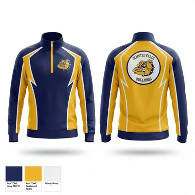 Olmsted Falls Bulldogs 23470087 Quarter Zip Jacket - 1