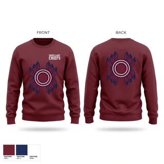 Crew Neck Sweatshirt, Shikellamy Chiefs, Baseball, Teamtime, Team time, sublimation, custom sports apparel, team uniforms, spirit wear, spiritwear, sports uniforms, custom shirts, team store, custom team store, fundraiser sports, apparel fundraiser