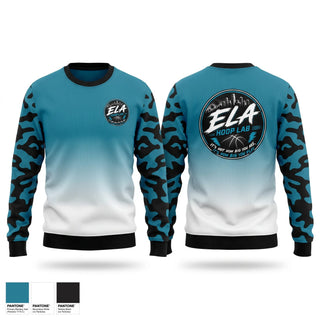 Crew Neck Sweatshirt, ELA hoopers, Women's Basketball, Teamtime, Team time, sublimation, custom sports apparel, team uniforms, spirit wear, spiritwear, sports uniforms, custom shirts, team store, custom team store, fundraiser sports, apparel fundraiser