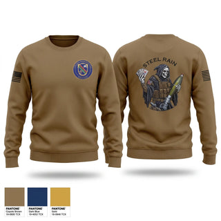 Crew Neck Sweatshirt, 1/160th HHC MORTARS, Army, Teamtime, Team time, sublimation, custom sports apparel, team uniforms, spirit wear, spiritwear, sports uniforms, custom shirts, team store, custom team store, fundraiser sports, apparel fundraiser
