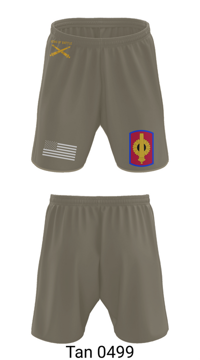 130th FAB 8447592 Athletic Shorts With Pockets - 69
