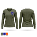 11th AVN BDE Women's Long Sleeve V-neck Shirt - 1