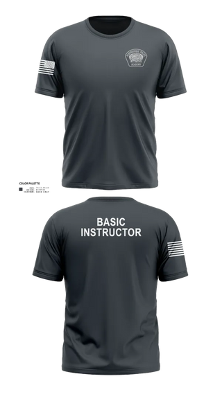 Short Sleeve Performance Shirt, Academy- Basic Unit, Police, Teamtime, Team time, sublimation, custom sports apparel, team uniforms, spirit wear, spiritwear, sports uniforms, custom shirts, team store, custom team store, fundraiser sports, apparel fundraiser