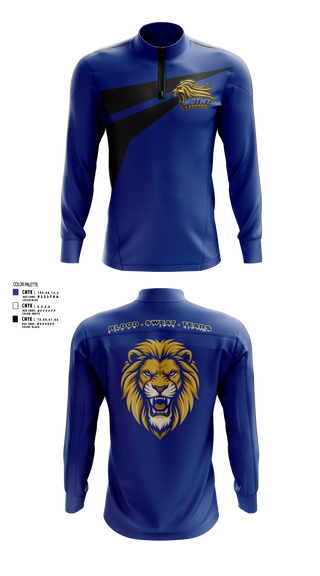Quarter Zip Jacket, MDTMT Legends, Track & Field, Teamtime, Team time, sublimation, custom sports apparel, team uniforms, spirit wear, spiritwear, sports uniforms, custom shirts, team store, custom team store, fundraiser sports, apparel fundraiser