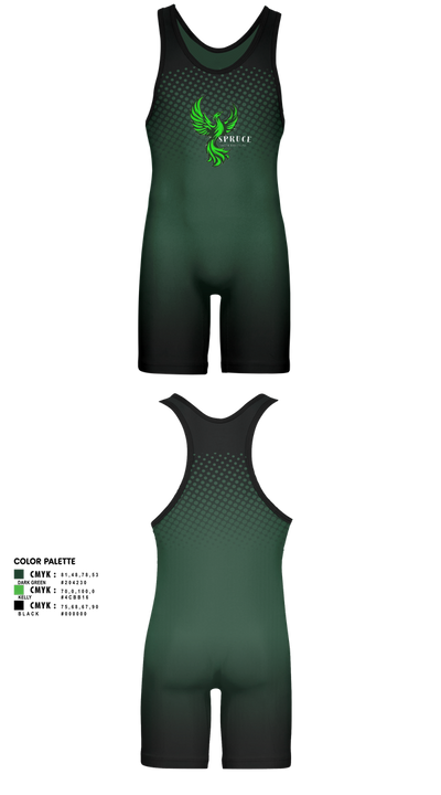 Phoenix 89968926 Wrestling Singlet - 3