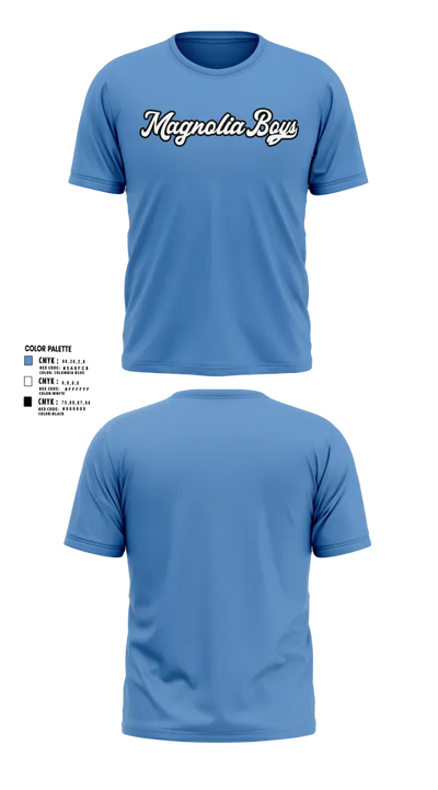 MAGNOLIA BOYS 95703014 Short Sleeve Performance Shirt - 11