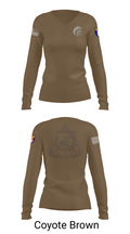 2112th Transportation Company 98320916 Women's Long Sleeve V-neck Shirt - 16