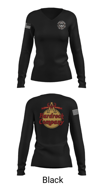 Hardrock Company 49031868 Women's Long Sleeve V-neck Shirt - 23