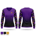 Ashland Middle School Women's Long Sleeve V-neck Shirt - 1