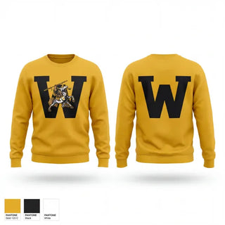 Crew Neck Sweatshirt, Whitehorse High School Track & Field, Track & Field, Teamtime, Team time, sublimation, custom sports apparel, team uniforms, spirit wear, spiritwear, sports uniforms, custom shirts, team store, custom team store, fundraiser sports, apparel fundraiser