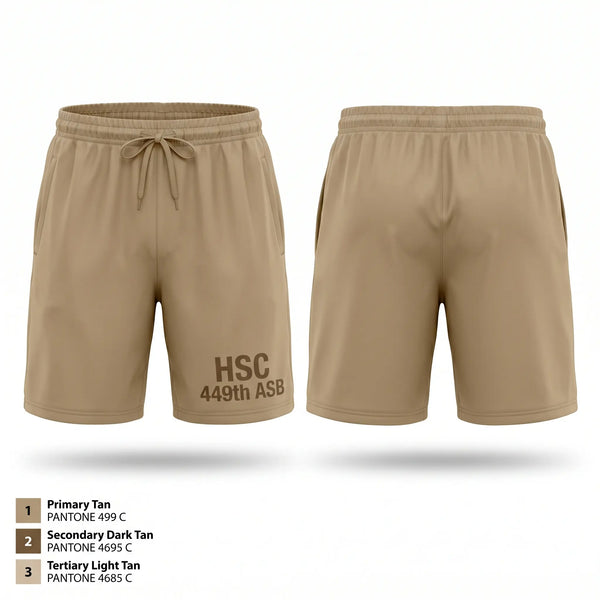 Athletic Shorts With Pockets, HSC 449th ASB, National Guard, Teamtime, Team time, sublimation, custom sports apparel, team uniforms, spirit wear, spiritwear, sports uniforms, custom shirts, team store, custom team store, fundraiser sports, apparel fundraiser