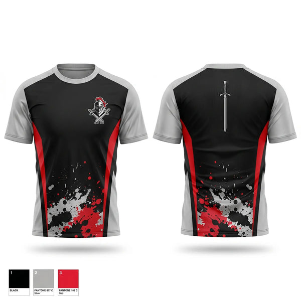 Short Sleeve Performance Shirt, Knights Track Club, Track & Field, Teamtime, Team time, sublimation, custom sports apparel, team uniforms, spirit wear, spiritwear, sports uniforms, custom shirts, team store, custom team store, fundraiser sports, apparel fundraiser