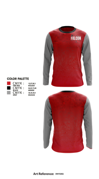 Long Sleeve Performance Shirt, Soutch Central High School Falcons, Wrestling, Teamtime, Team time, sublimation, custom sports apparel, team uniforms, spirit wear, spiritwear, sports uniforms, custom shirts, team store, custom team store, fundraiser sports, apparel fundraiser
