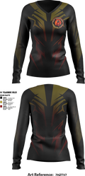 San Fernando Boxing Club 92427997 Women's Long Sleeve V-neck Shirt - 1