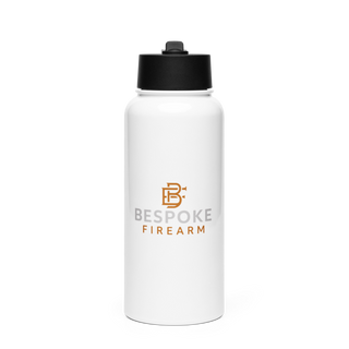 Bespoke Firearm 9926606 Stainless Steel Water Bottle with a Straw Lid