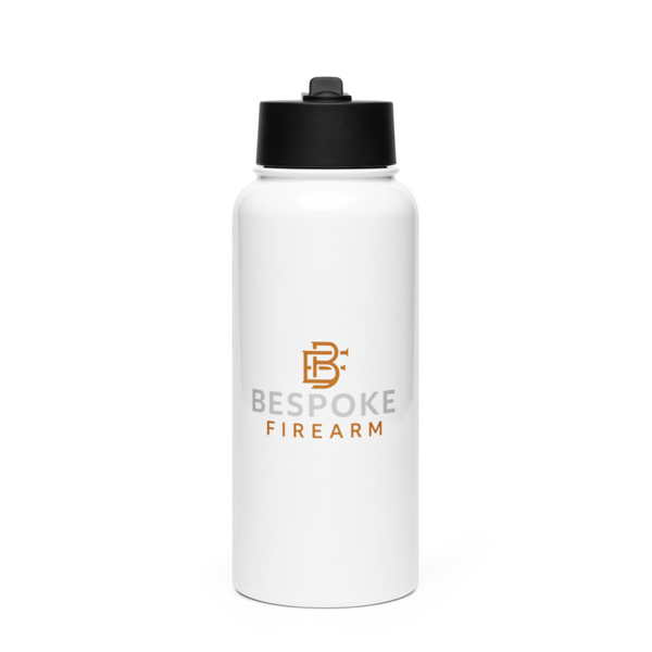 Bespoke Firearm 9926606 Stainless Steel Water Bottle with a Straw Lid