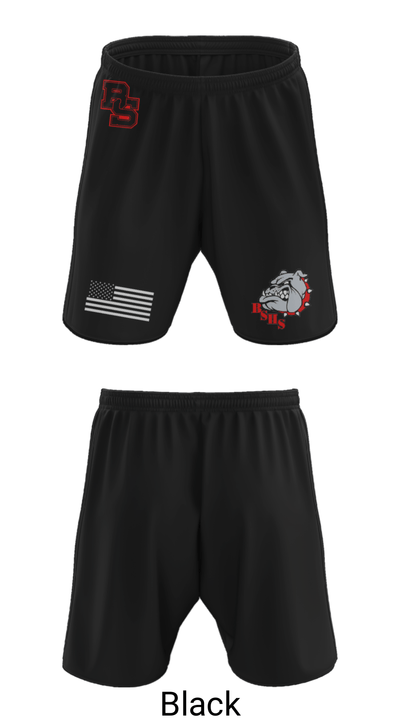 Boiling Springs High School Wrestling 64121299 Athletic Shorts With Pockets - 8