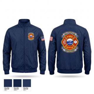 Windbreaker, Olympian Springs Fire and Rescue, Fire Department, Teamtime, Team time, sublimation, custom sports apparel, team uniforms, spirit wear, spiritwear, sports uniforms, custom shirts, team store, custom team store, fundraiser sports, apparel fundraiser