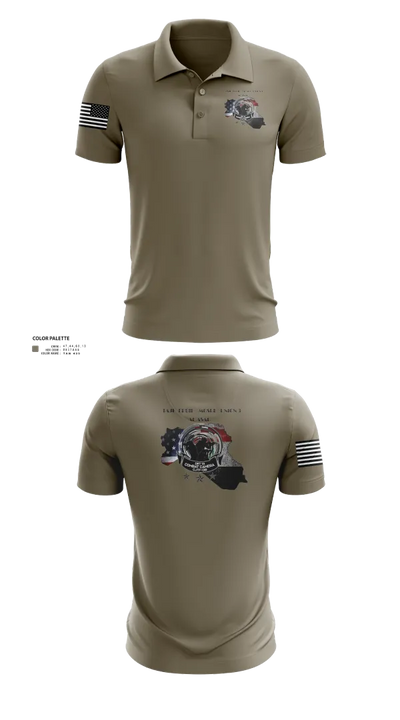 982nd Combat Camera Co. 61956879 Short Sleeve Performance Polo - 21
