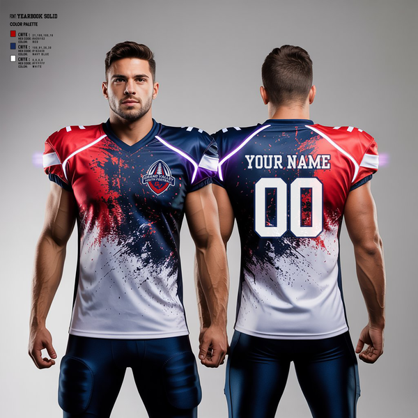 Football Jersey, Grand Valley Youth Football, , Teamtime, Team time, sublimation, custom sports apparel, team uniforms, spirit wear, spiritwear, sports uniforms, custom shirts, team store, custom team store, fundraiser sports, apparel fundraiser
