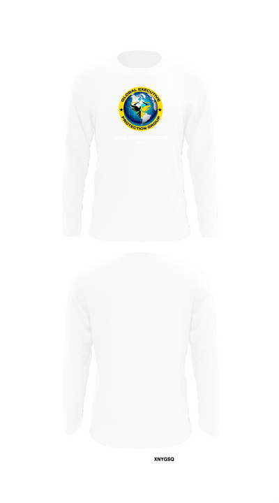 Global executive protection group 26646144 Long Sleeve Performance Shirt 8