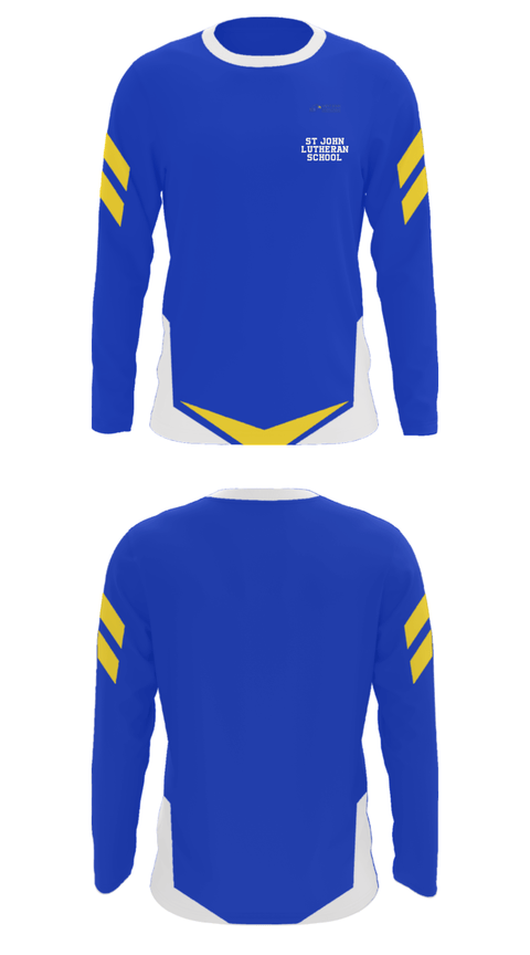 Long Sleeve Performance Shirt, St John Lutheran School, Spirit Store, Teamtime, Team time, sublimation, custom sports apparel, team uniforms, spirit wear, spiritwear, sports uniforms, custom shirts, team store, custom team store, fundraiser sports, apparel fundraiser