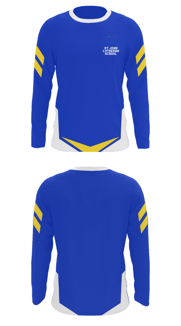 Long Sleeve Performance Shirt, St John Lutheran School, Spirit Store, Teamtime, Team time, sublimation, custom sports apparel, team uniforms, spirit wear, spiritwear, sports uniforms, custom shirts, team store, custom team store, fundraiser sports, apparel fundraiser